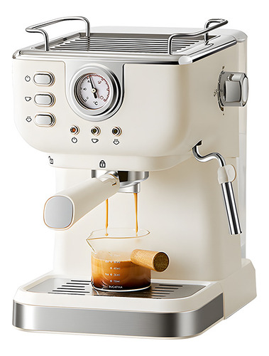Máquina Semiautomática De Café Espresso Con Barra De Acero