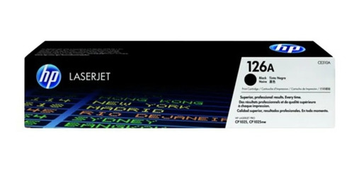 Toner Hp 126a Ce310a Cp1025 1025nw M175 Pro100 Negro 