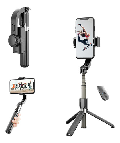 Estabilizador Celular L08 Selfie Stick, Tripode/mando