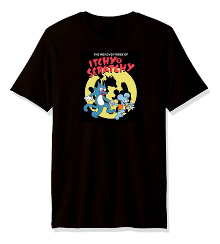 Playera Unisex Itchy And Scratchy