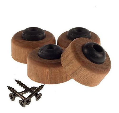 Cereza Pies De Madera De La Tabla De Cortar - Kit Para Eleva