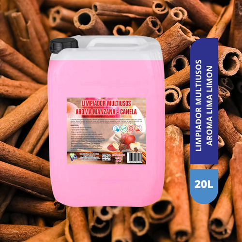 Limpiador Multiusos Manzana-canela 20 L