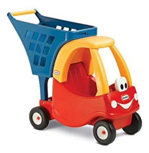 Little Tikes Cozy Shopping Cart Rojo / Amarillo