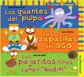Guantes Del Pulpo - Zapatillas Del Oso - Pajaritos Fino (co