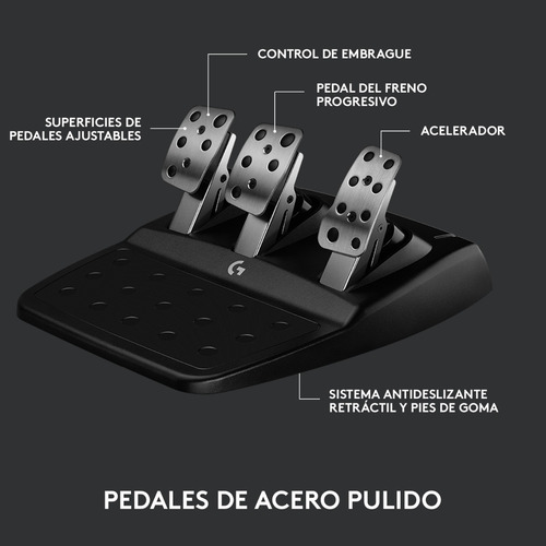 Imagen 5 de 10 de Volante Carreras Logitech G923 Trueforce, Pc / Xbox X|s One