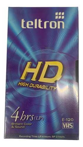 Video Cassette Virgen Teltron  4hrs (lp) Hd E-120