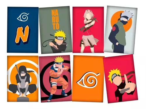 Naruto Kit Digital Para você Mesmo Imprimir na sua Casa