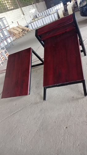 Imagen 5 de 10 de Mueble Estilo Industrial Mesón De Trabajo 2,60x0,80mts.