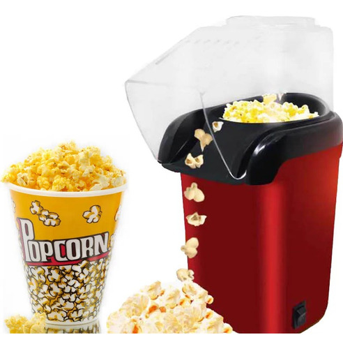 Maquina De Canchita Popcorn Pelicula Rojo