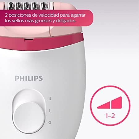 Imagen 6 de 11 de Depiladora Electrica 15 V Blanco Accesorio Bre235 Philips