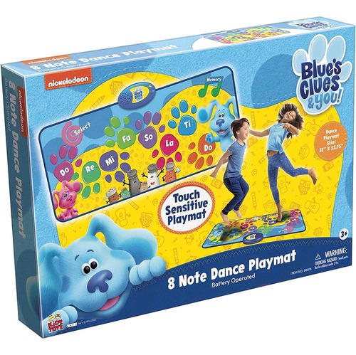 Blue's Clues And You: 8 Note Dance Playmat - Incluye 4 Opcio