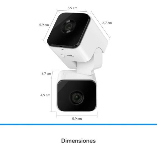 Camara Doble Wifi 2 Mpx Doble Lente