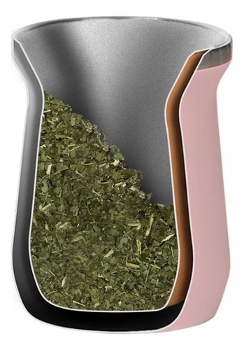 Mate Zoilo Waterdog 240ml Vaso Acero Inoxidable Frio Y Calor Rosa
