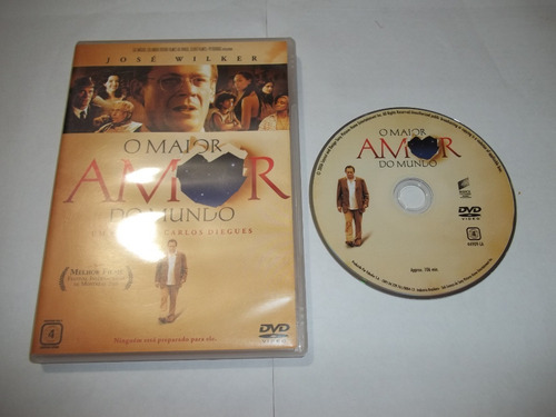 Dvd - O Maior Amor Do Mundo - José Wilker