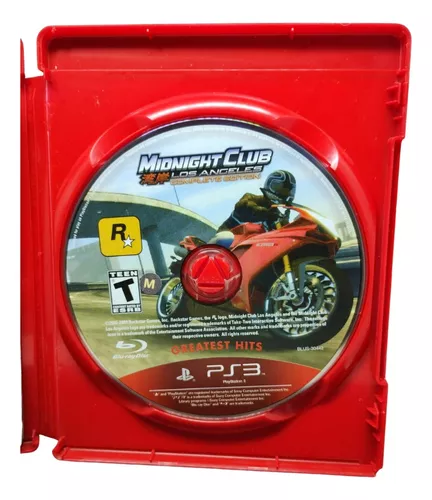 Jogo De Corrida Midnight Club Ps3 Edição Completa Original