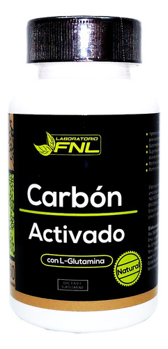 Carbon Activado Natural 500mg 60 Caps Desintoxicante Efectiv