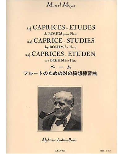 24 Caprices Etudes De Boehm Pour Flute (edición Francesa)