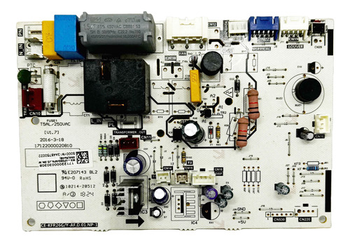 Placa Evaporadora Ar Split Springer Midea 17122000030308