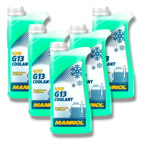 Anticongelante Refrigerante Mannol G13 5litros Aleman