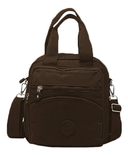 Imagen 2 de 10 de Bolsa Impermeable Dama Mochila Amplia Viaje 2en1 De Hombro Z