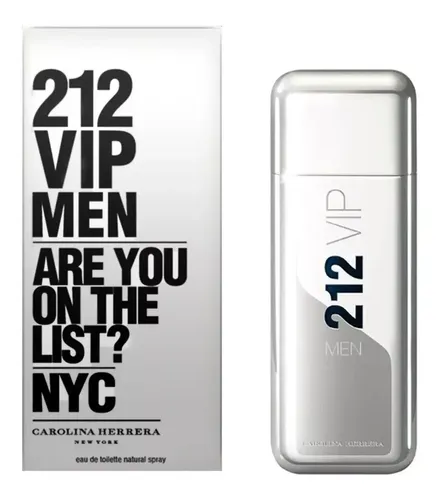 212 Vip Men Carolina Herrera Eau De Toilette Perfume Masculino 100ml