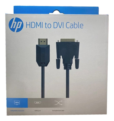 Cable Hp Hdmi A Dvi, 3mt - Black /09-dhc-hd05 3m Color Negro