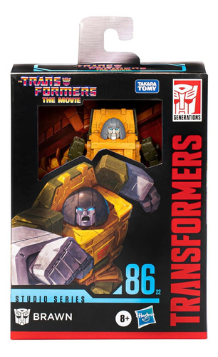 Transformers Studio Series  86-22 Brawn  Deluxe Class Hasbro