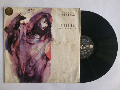 Brenda Russel Get Here Piano In The Dark Vinilo Lp 1988 Pop