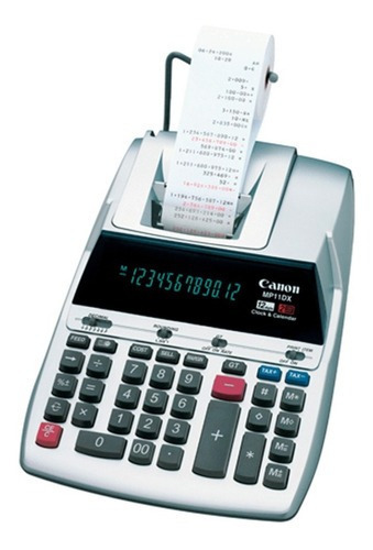 Calculadora Con Impresora Canon Mp11dx-2 12 Digitos 4.3 /vc