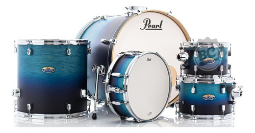 Bateria Pearl Decade Maple Azure 20,10,12,14 Ferragens