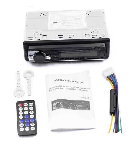 Imagem 5 de 8 de Mp3 Player 1din Usb Radio Automotivo Lm Fm Bluetooth Carro