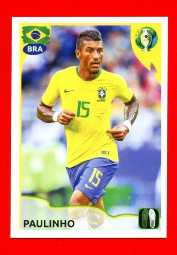 Lámina Álbum Copa América Brasil 2019 / Paulinho #110
