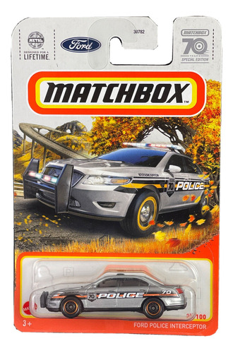 Ford Police Interceptor Matchbox