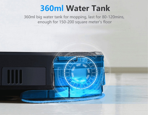 Imagen 4 de 6 de Aspiradora Robot Trapea Wifi Mapeo Abir X5