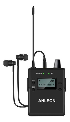 Receptor Monitor Inalámbrico In Ear Body Anleon S3r