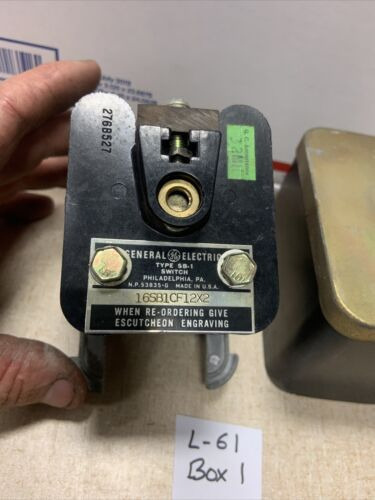 General Electric 16sb1cf12x2 Ge Control Switch Cci