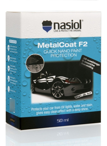 Nasiol Metalcoat F2 - 50ml - Ceramic Coating Spray