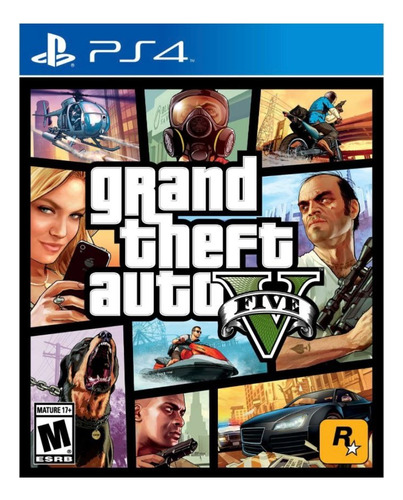 Grand Theft Auto V, Usado Como Nuevo