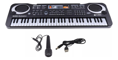 Instrumento Musical Piano Teclado Digital Usb Órgano