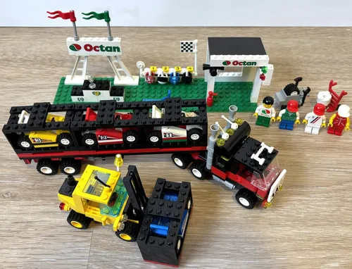 Lego Cidade 6539 Victory Cup Racers Usado Completo Com Caixa