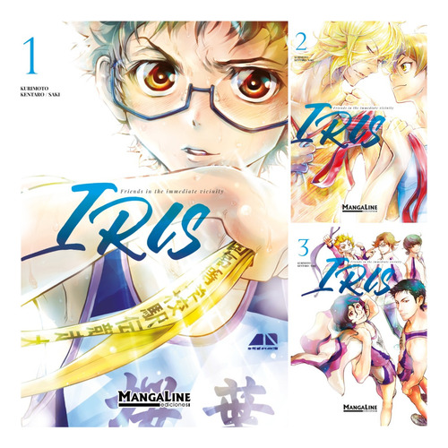 Paquete Iris Friends In The Immediate Vicinity - Manga 1 - 3