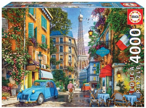 Puzzle Rompecabezas 4000 Piezas Viejas Calles De París Educa