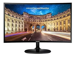 Monitor Samsung Curvo De 27 Led Lc27f390fhlxzl - Negro