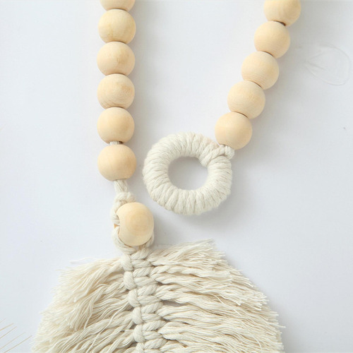 Boho Macrame Cortina Tiebacks Cuerda Corbatas Cortinas