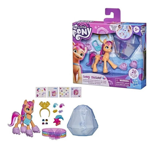 Muñeca My Little Pony Aventura De Cristal Sunny F2454
