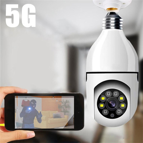 Câmera De Segurança Y 5g Vigilância Remota Doméstica 360 Gra
