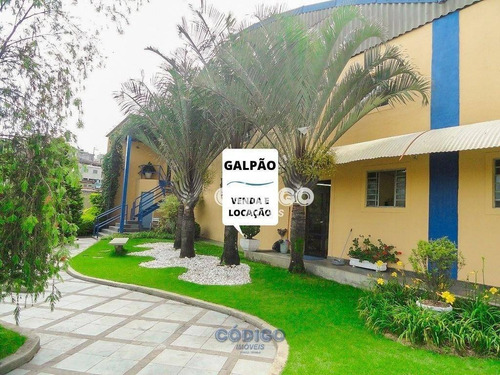 Imagem 26 de 29 de Galpão, 7674 M² - R$ 13.500.000 Ou Aluguel Por R$ 40.000 - Jardim Albertina - Guarulhos/sp - Ga0070