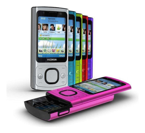 Teléfono Celular Nokia 6700 S, Cámara De 5 Mp, Bluetooth