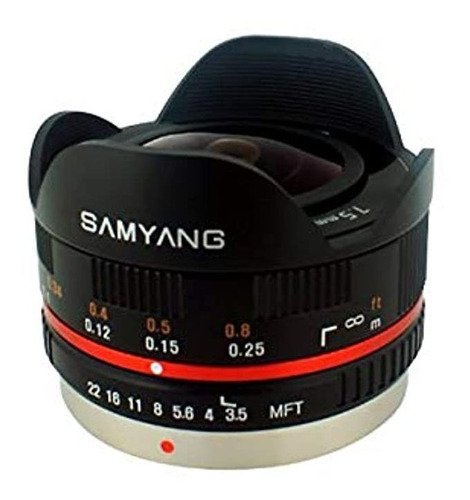 Samyang  Lente De 7,5 mm F/3.5 para Micro Cuatro Tercios