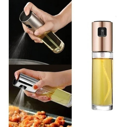 Imagen 5 de 9 de Rociador Pulverizador De Aceite Aceto Vidrio Set 3 Unidades